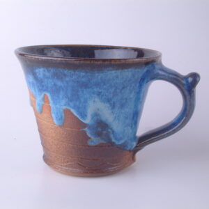 Mug Rustic Electric Blue